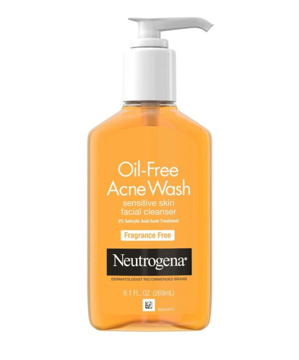 Neutrogena Oil-Free Acne Wash Fragrance Free 269ml